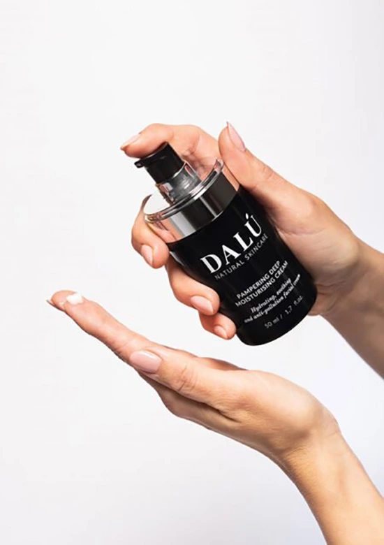 DALÚ Natural Skincare Premium boutique skincare products Dermatologically tested with clinically proven results according to the highest EU standards.